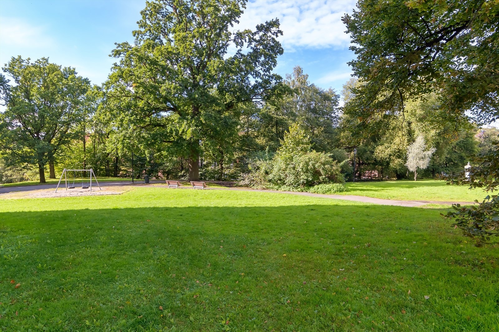 Flotte grønt arealer i området. Galleribilde