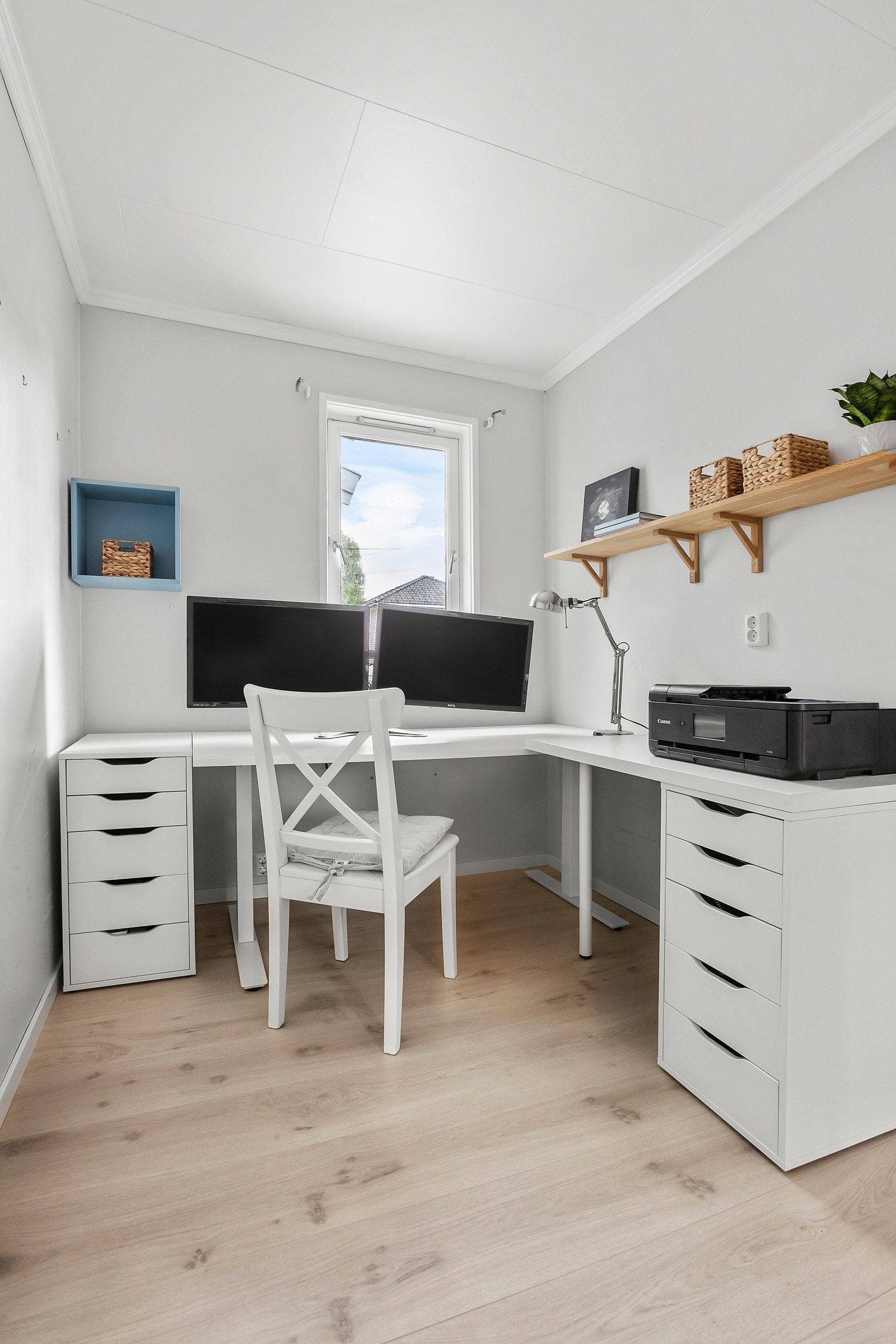 Soverom II - benyttes nå som kontor Galleribilde