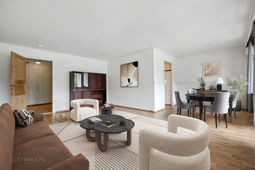 EIE eiendomsmegling ved Marit Skolmli har gleden av å presentere Øvre Flatåsveg 37C! Galleribilde