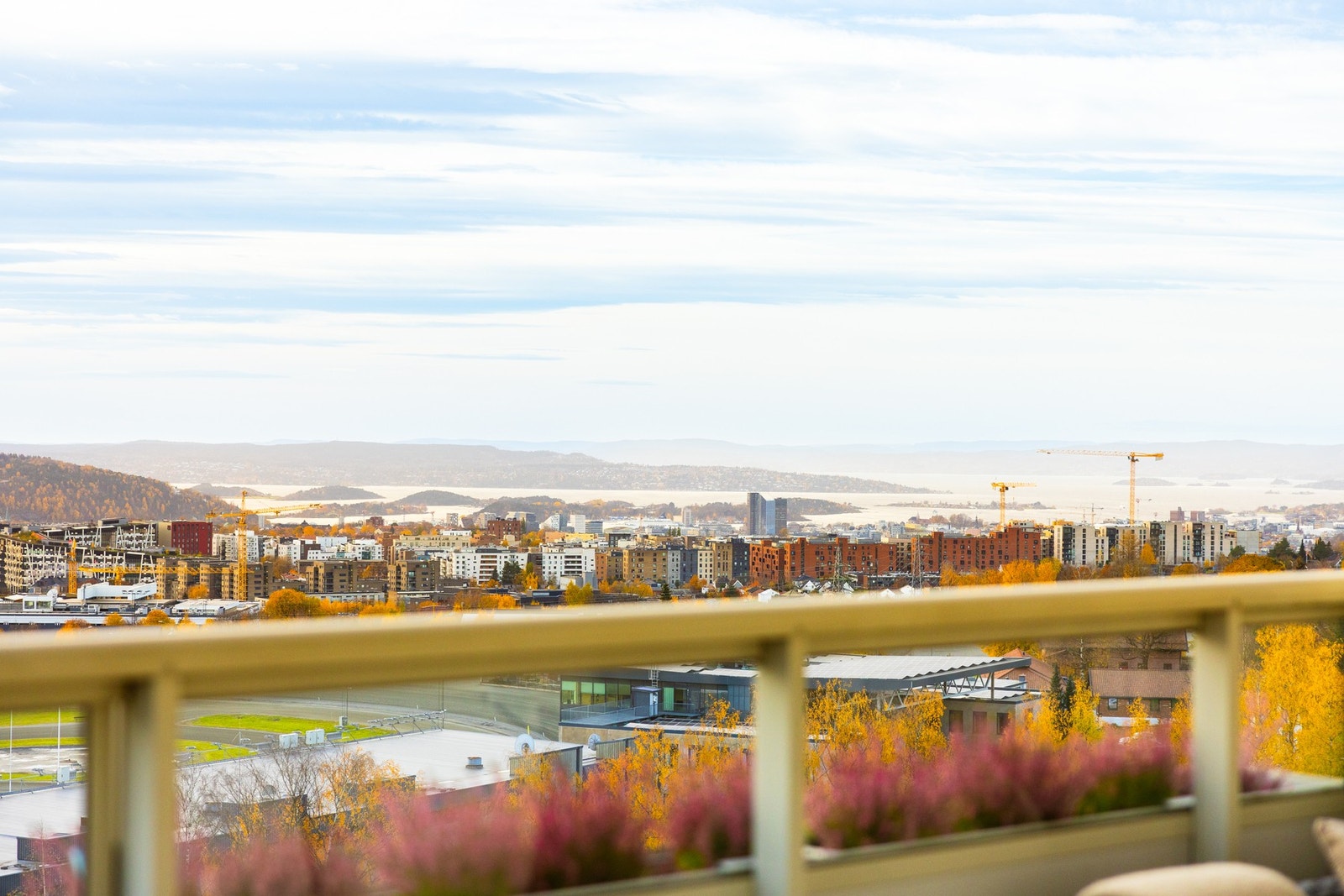 Fantastisk utsikt fra balkongen! Galleribilde