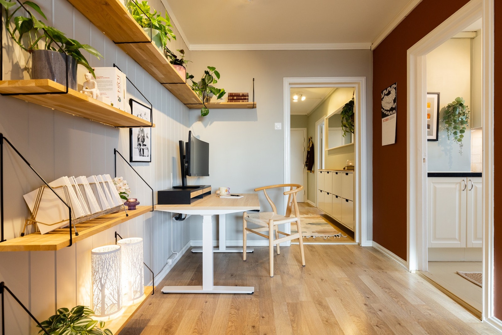 Perfekt sted for hjemmekontor. Galleribilde