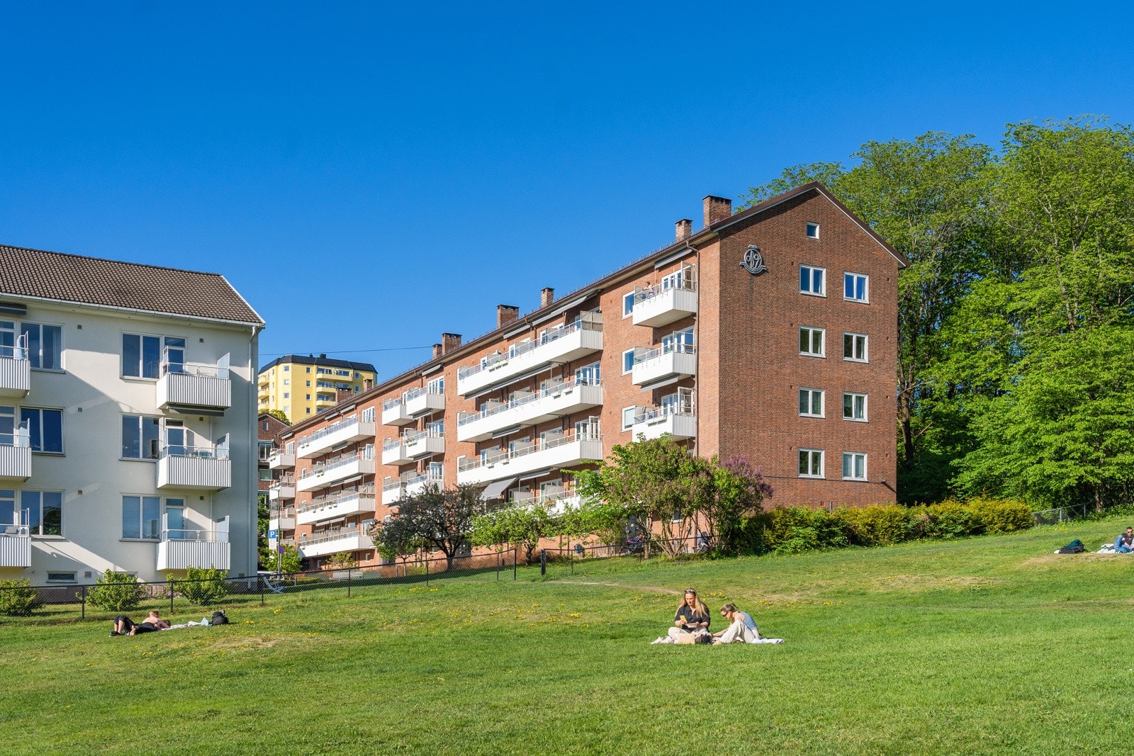 Ola Narr-parken ligger som nærmeste nabo. Galleribilde