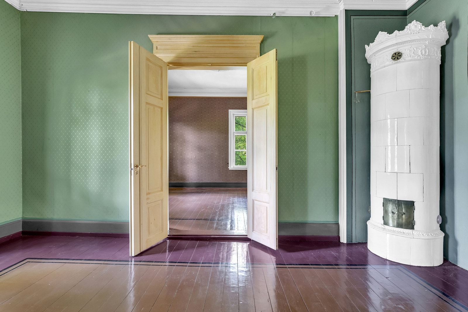 Den grønne salongen Galleribilde