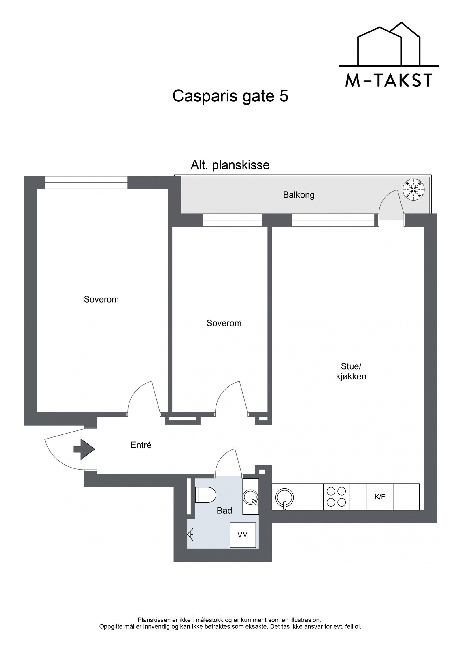 Alt. planskisse Galleribilde