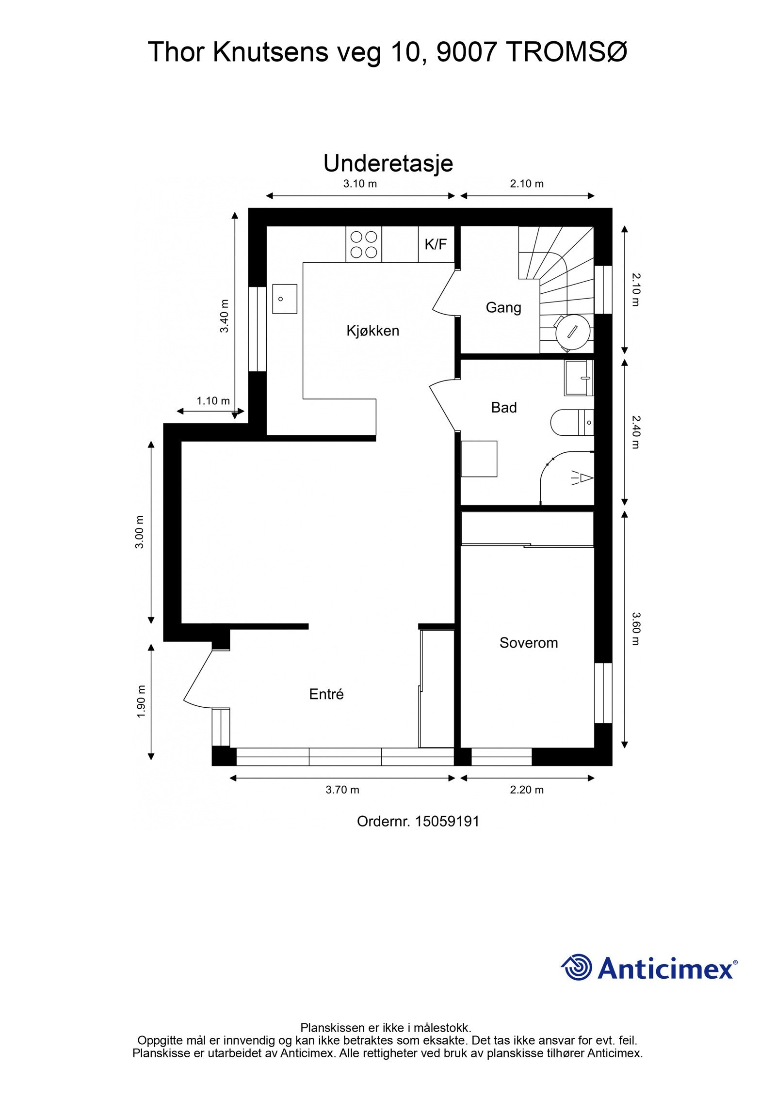 Plantegning U. etasje Galleribilde