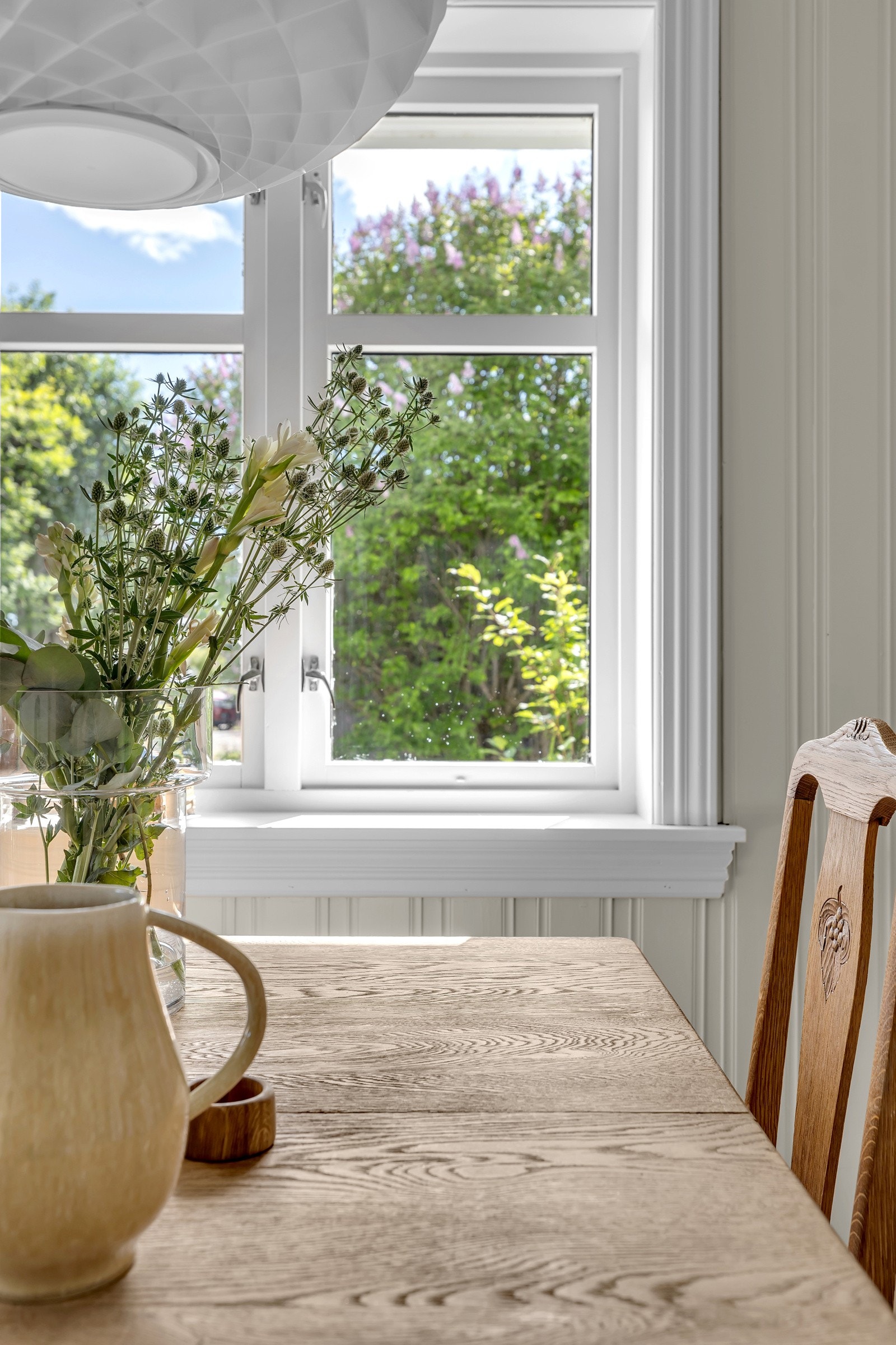 Også her har du en enestående kontakt med uteområdet Galleribilde