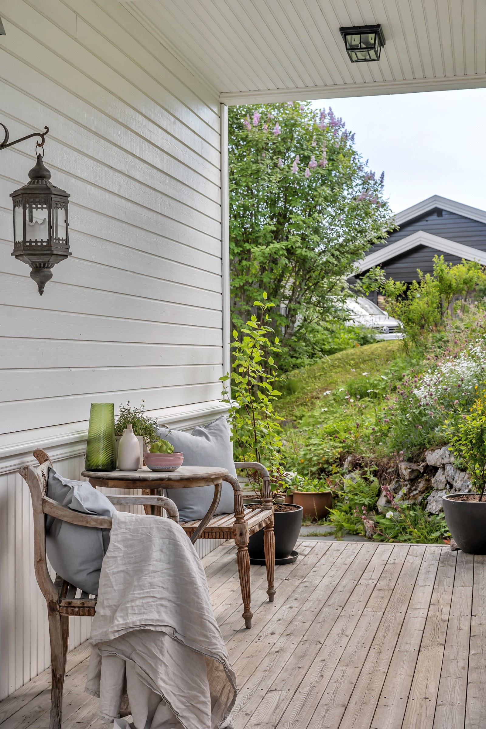 Inngangspartiet er overbygget Galleribilde