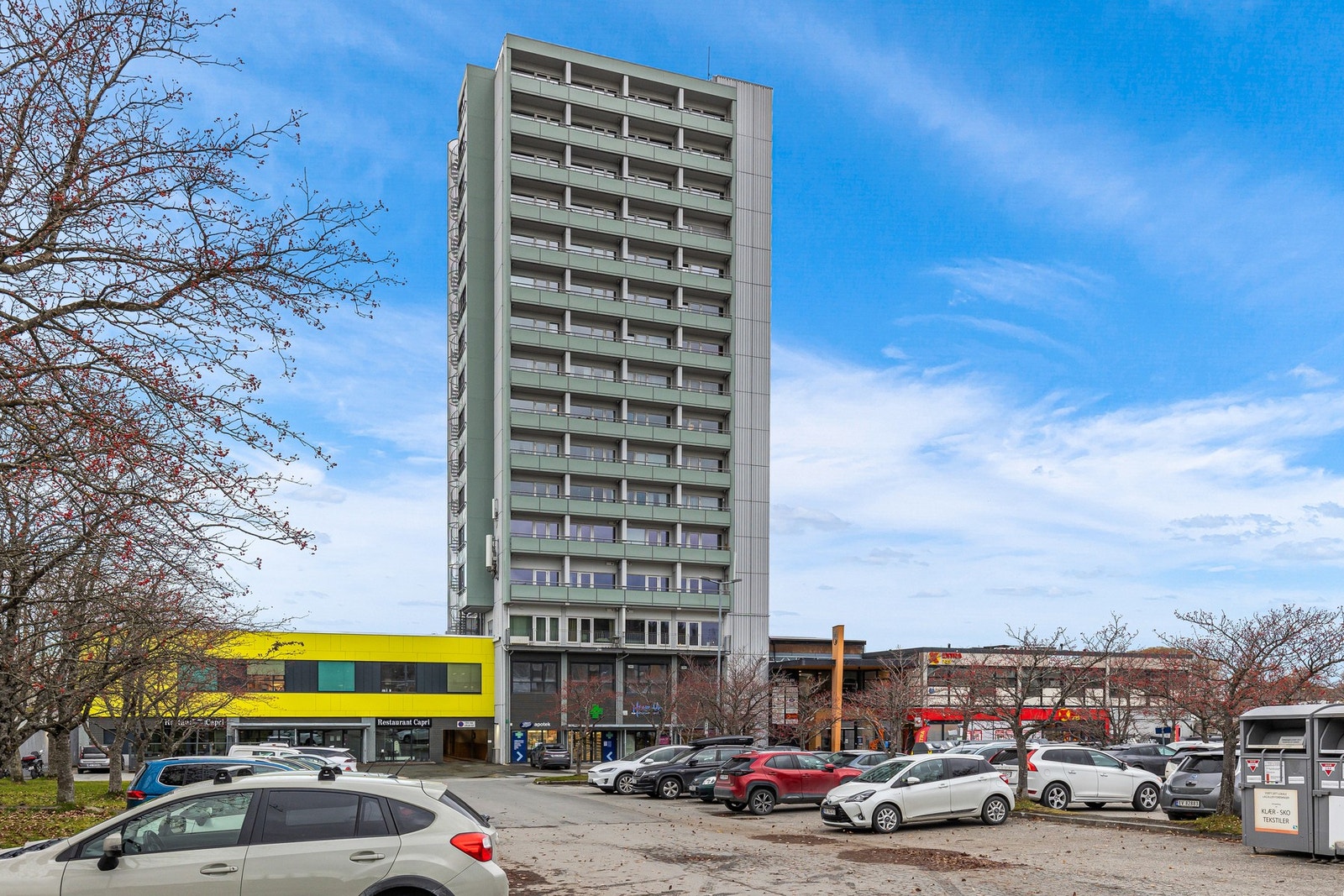 Muligheter for parkering. Galleribilde