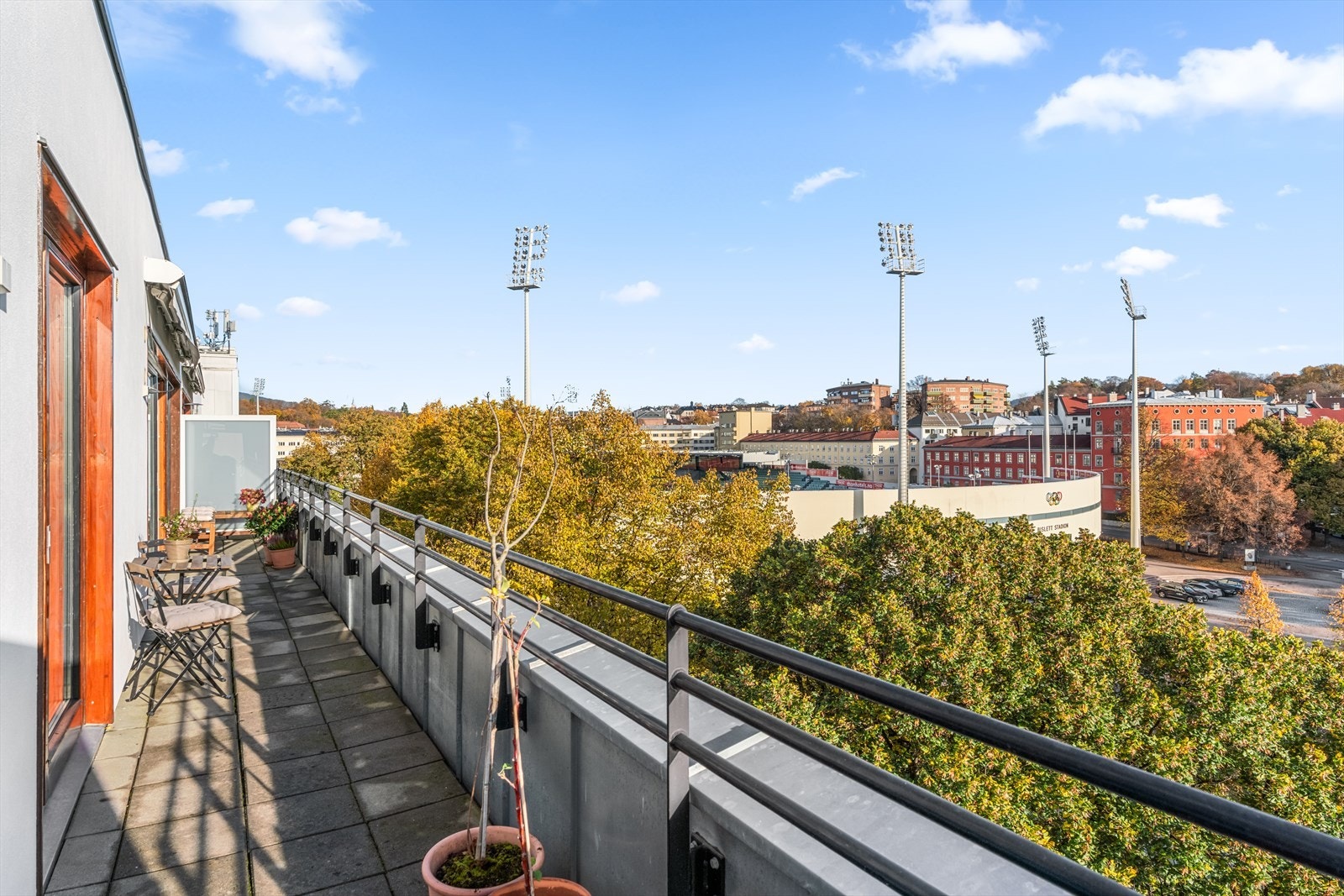 Her blir du naboen til Bislett stadion Galleribilde
