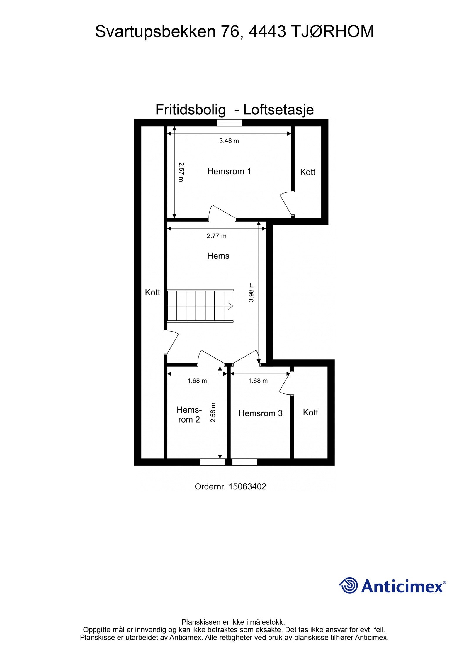 Plantegning - Hems. Galleribilde