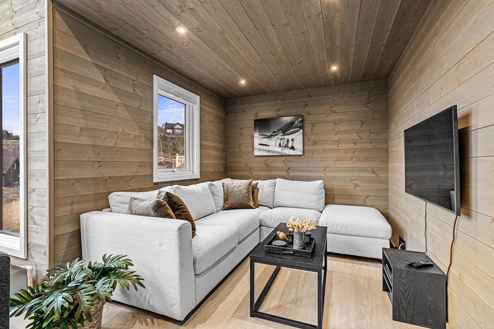 Praktisk TV-stue. Galleribilde