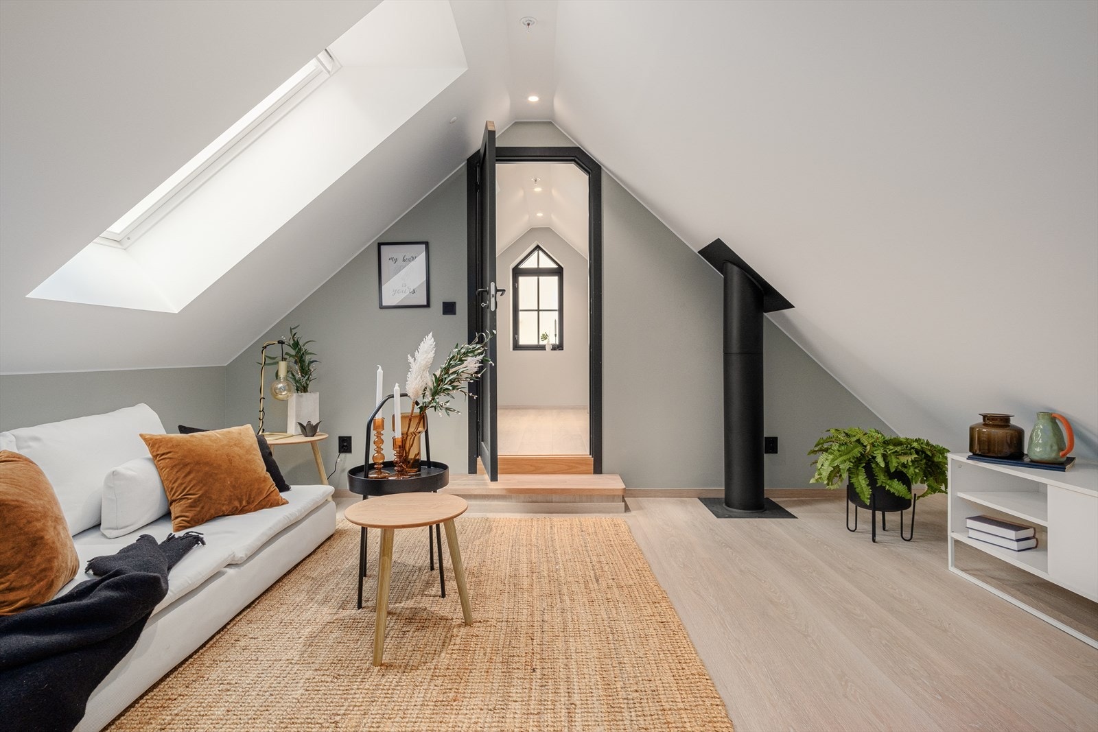 Loftstue Galleribilde