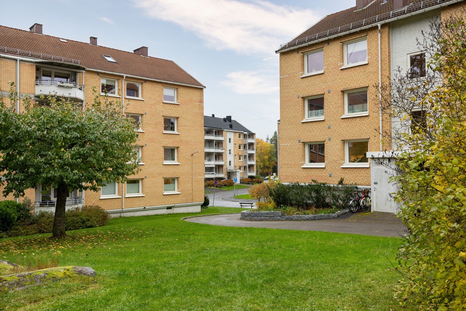 Borettslaget har store flotte felles arealer. Galleribilde