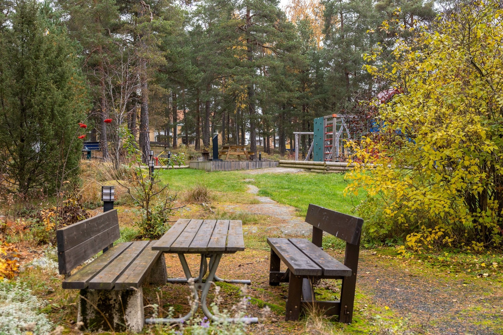 Her bor man med kort vei til Østmarka med flotte turområder. Galleribilde