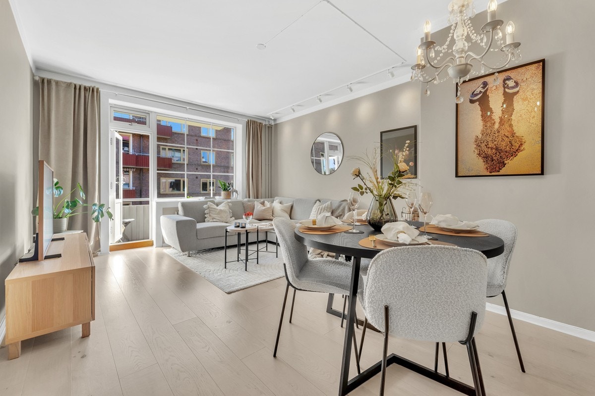 Velkommen til denne leiligheten i Sandefjordgata 2C presentert av Simen Hamre Liberg v/EIE eiendomsmegling. Galleribilde