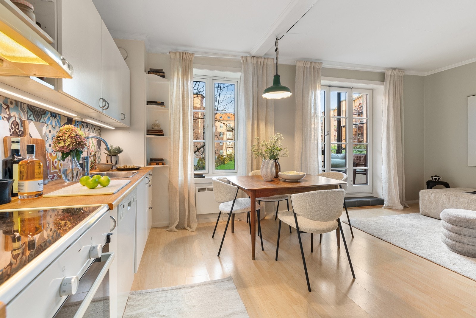 Varmtvann, internett og kabel-tv mm. er inkludert i fellesutgiftene Galleribilde