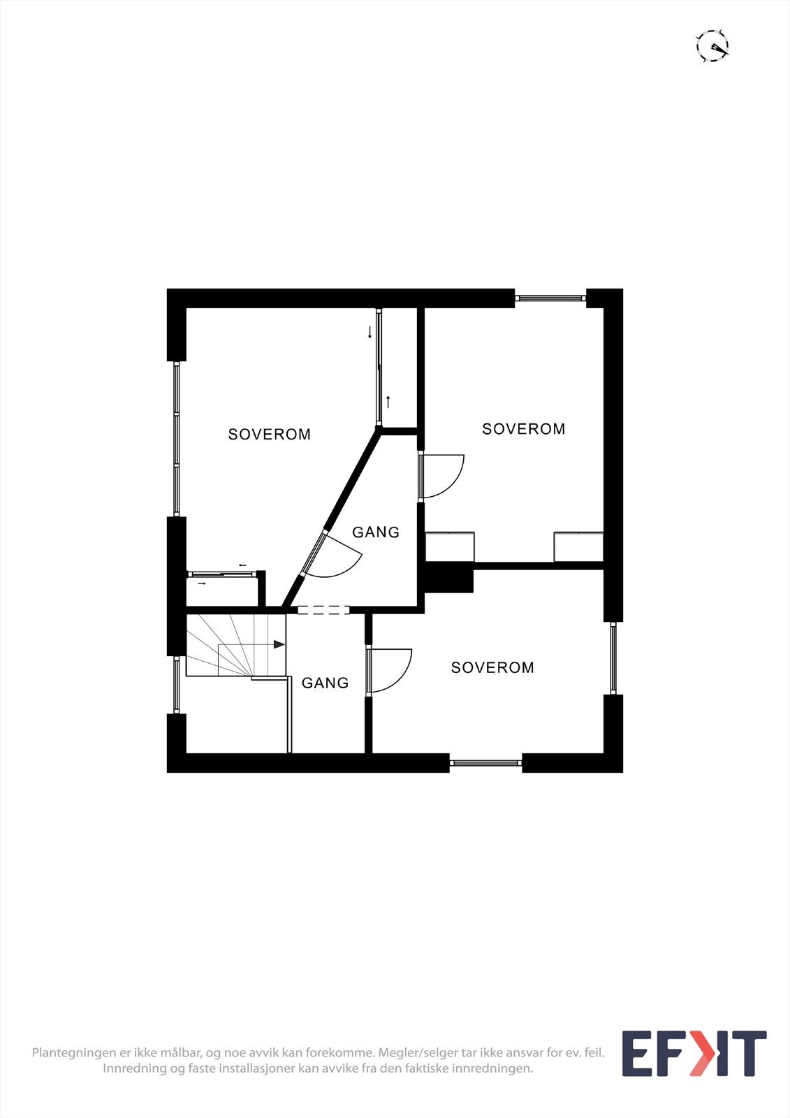 Planskisse - 2. etasje. Galleribilde