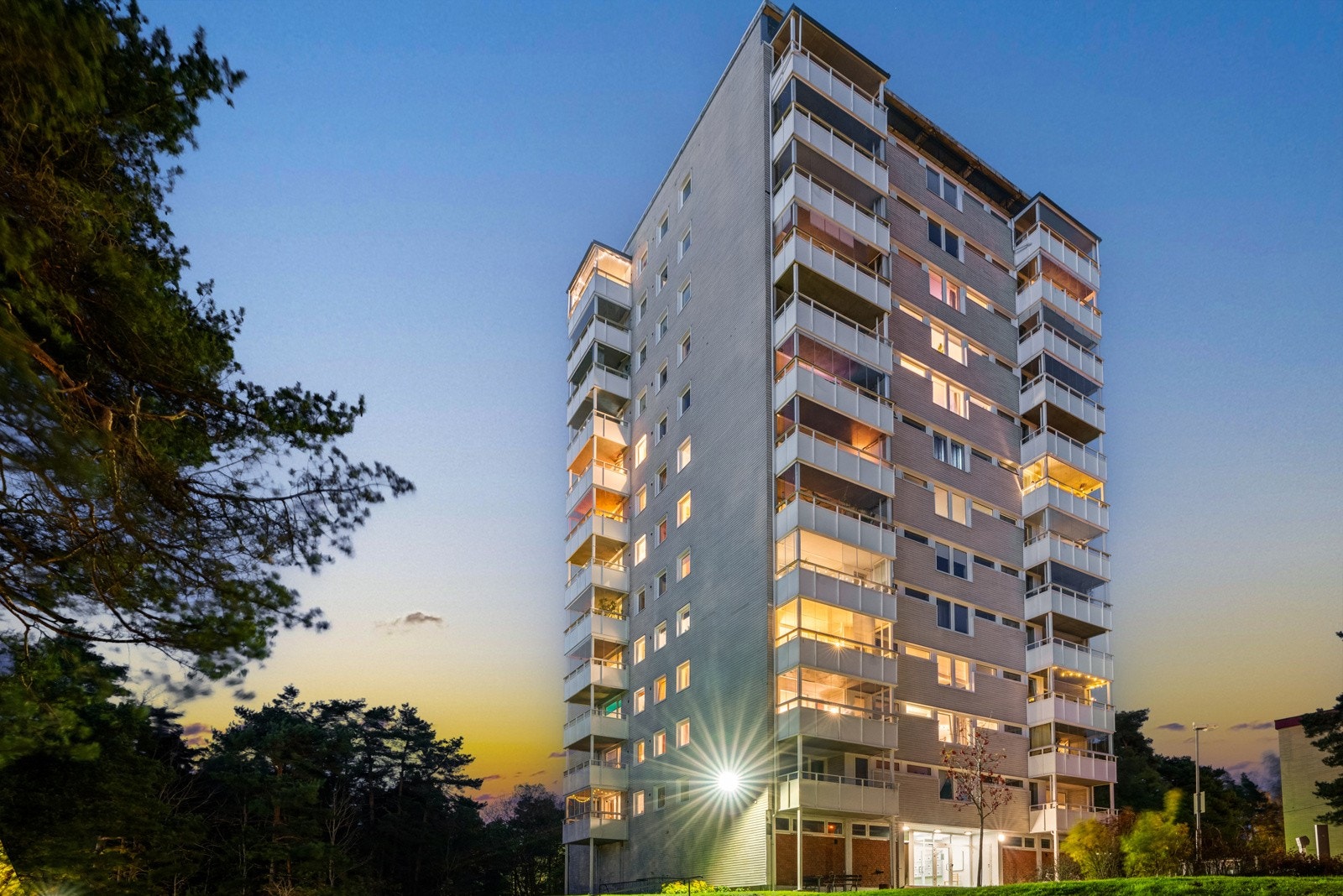 Kranveien 17 er en del av Solrabben borettslag. Galleribilde