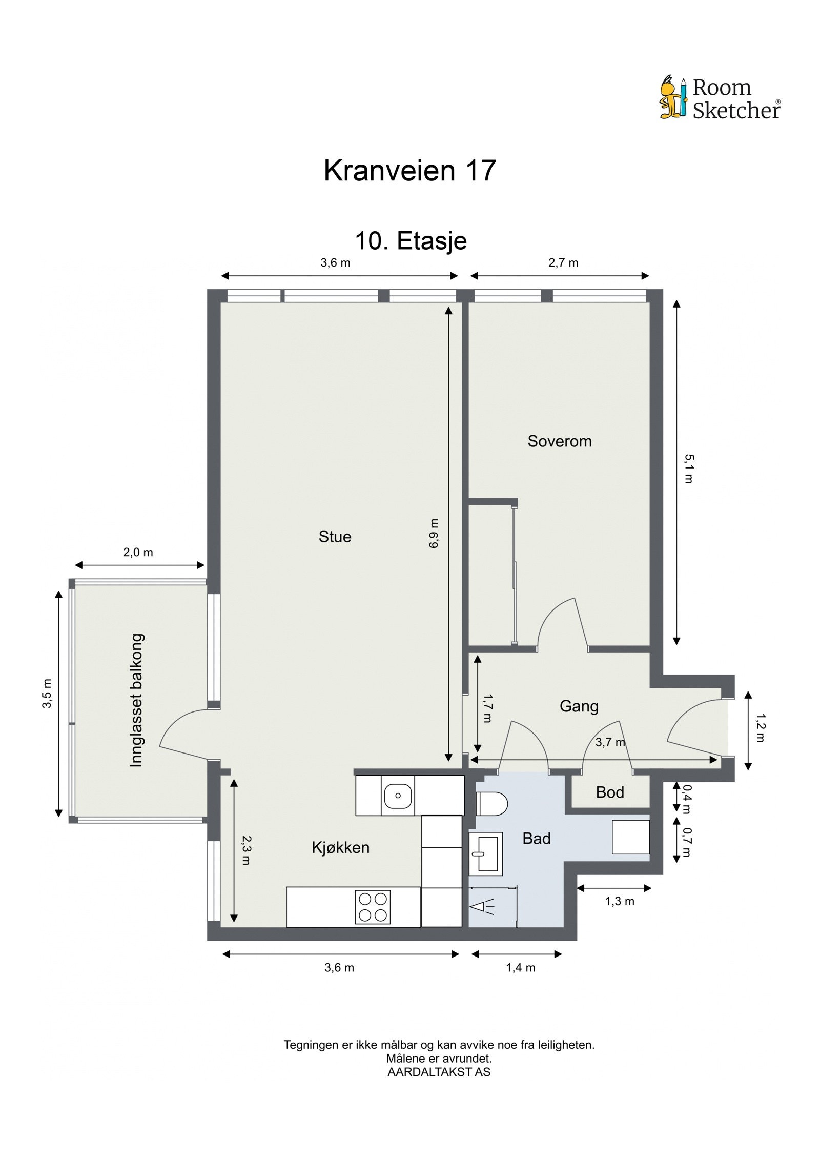 Planskisse. Galleribilde