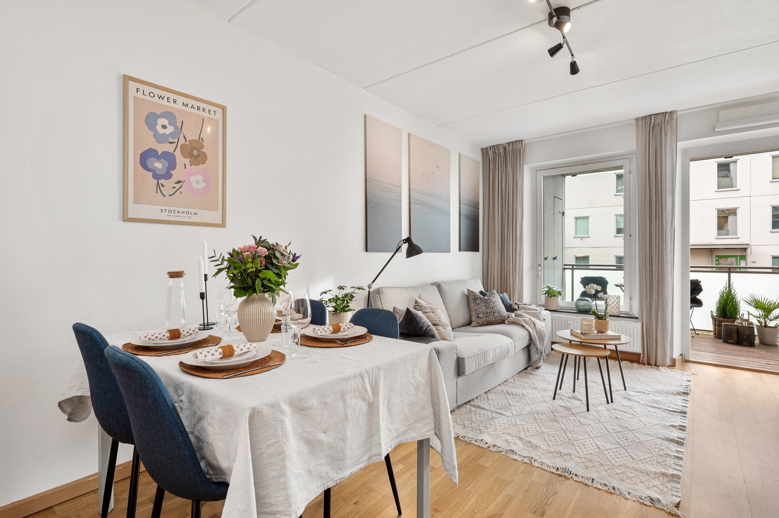 God plass til spisegruppe. Galleribilde