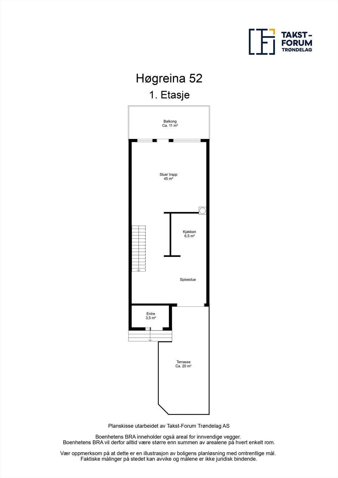 Plantegning første etasje. Galleribilde