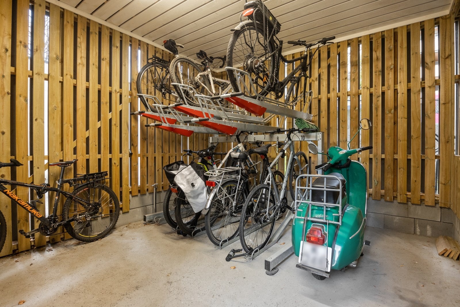 Felles sykkelbod. Galleribilde