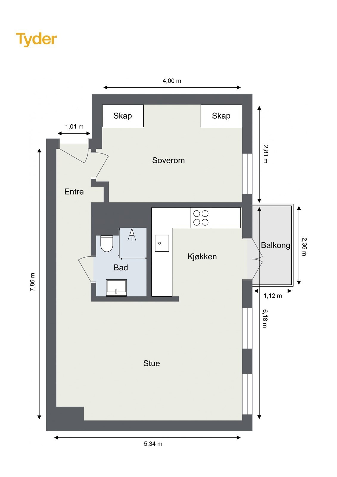 Plantegning. Galleribilde