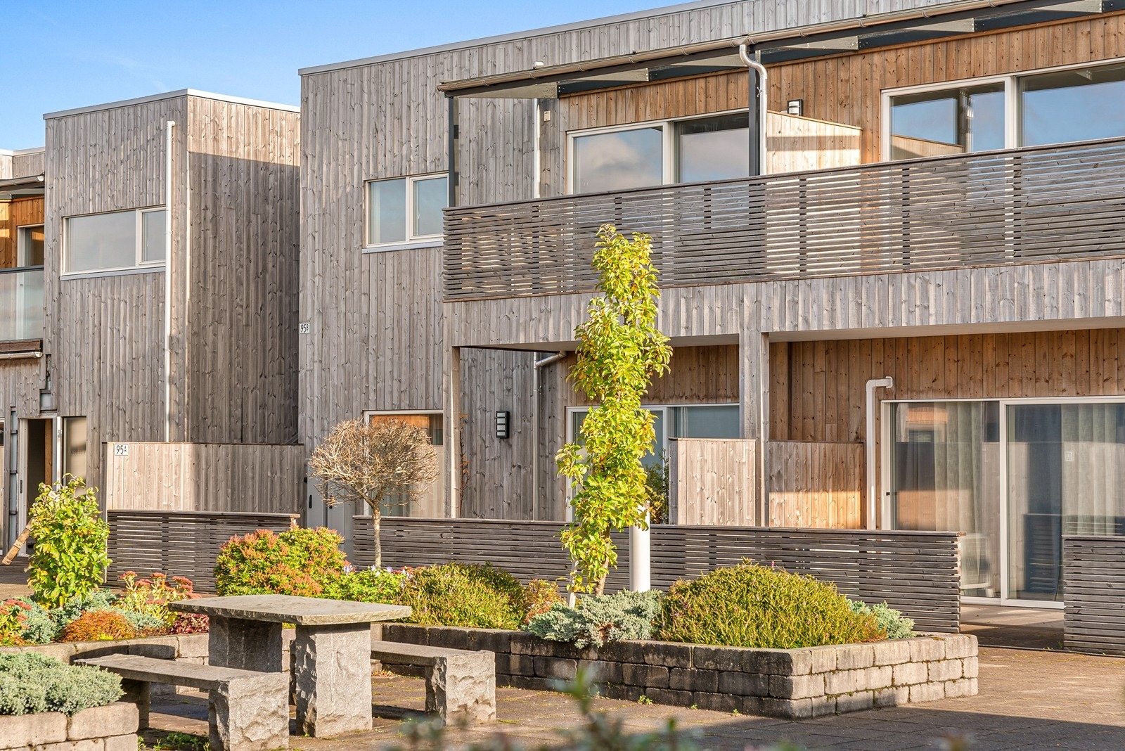 Fine felles utendørsarealer. Galleribilde