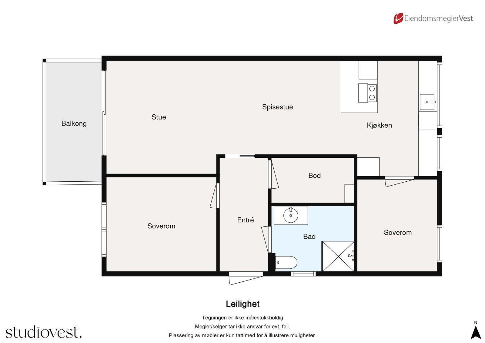 Planskisse Galleribilde