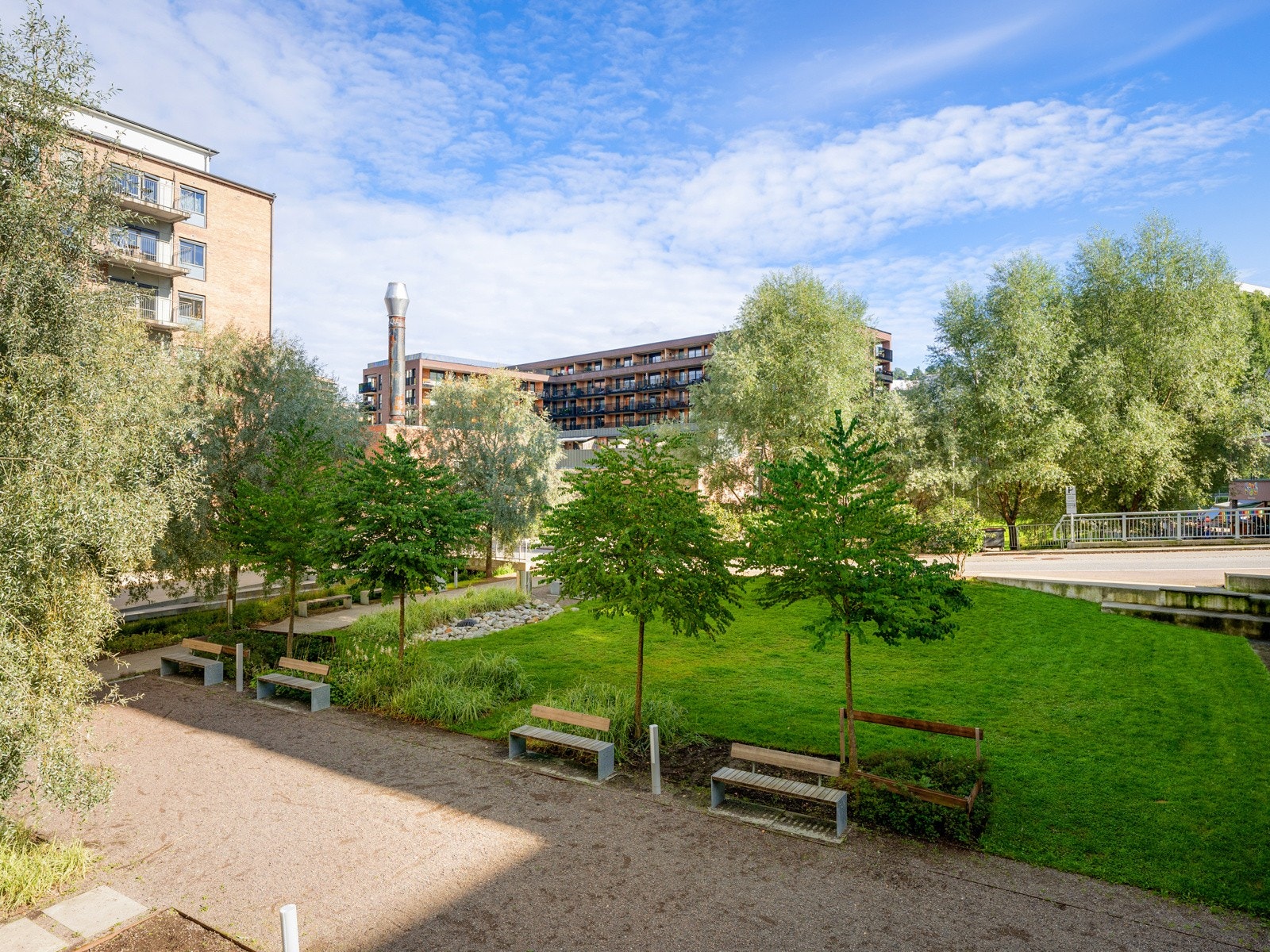 Flotte, grønne fellesområder. Galleribilde