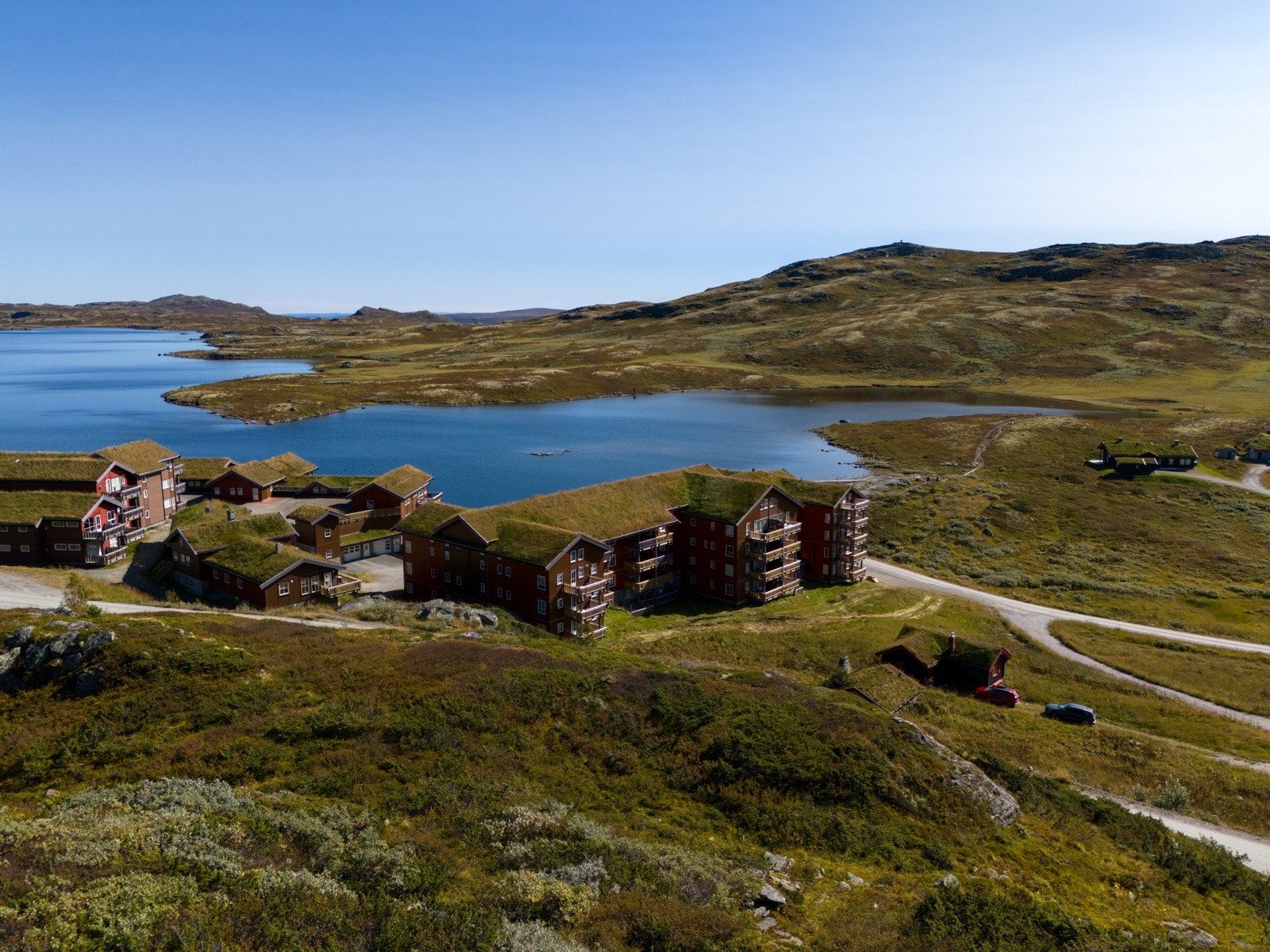 Leiligheten har en flott beliggenhet i Bergsjø høyfjellkompleks i Ål kommune. Galleribilde