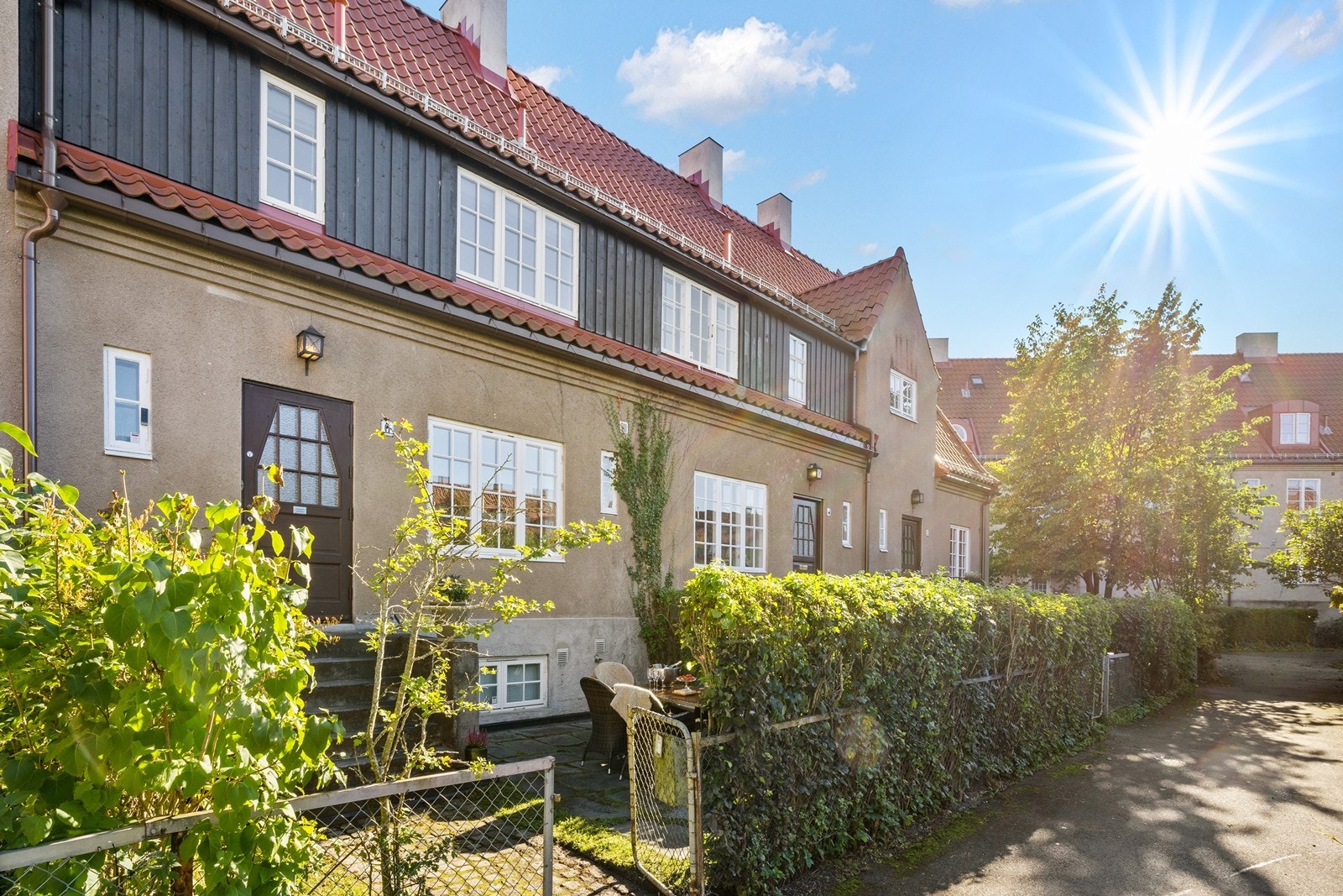 Flott og hyggelig inngangsparti Galleribilde