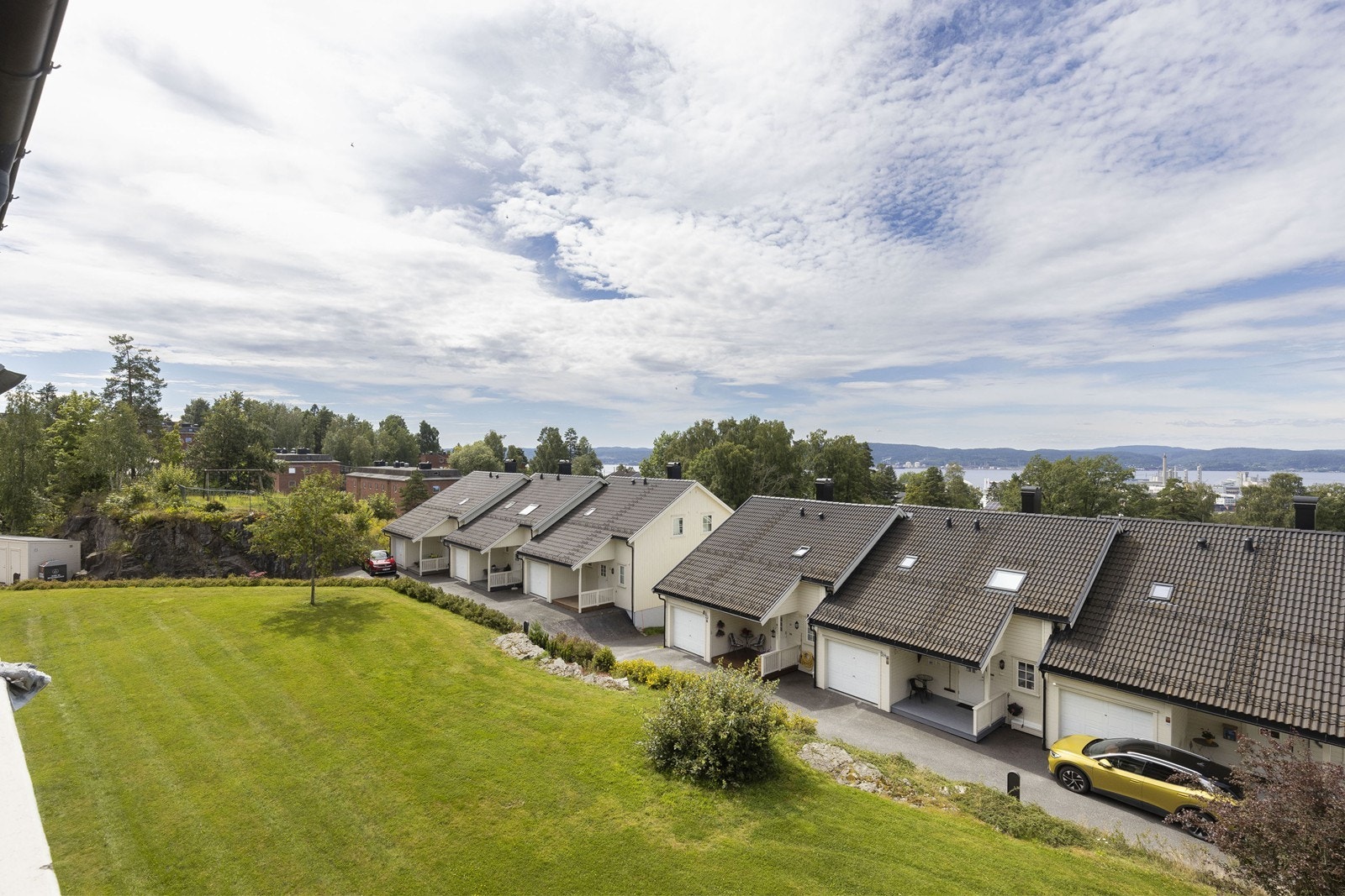 Utsikt fra balkong. Galleribilde