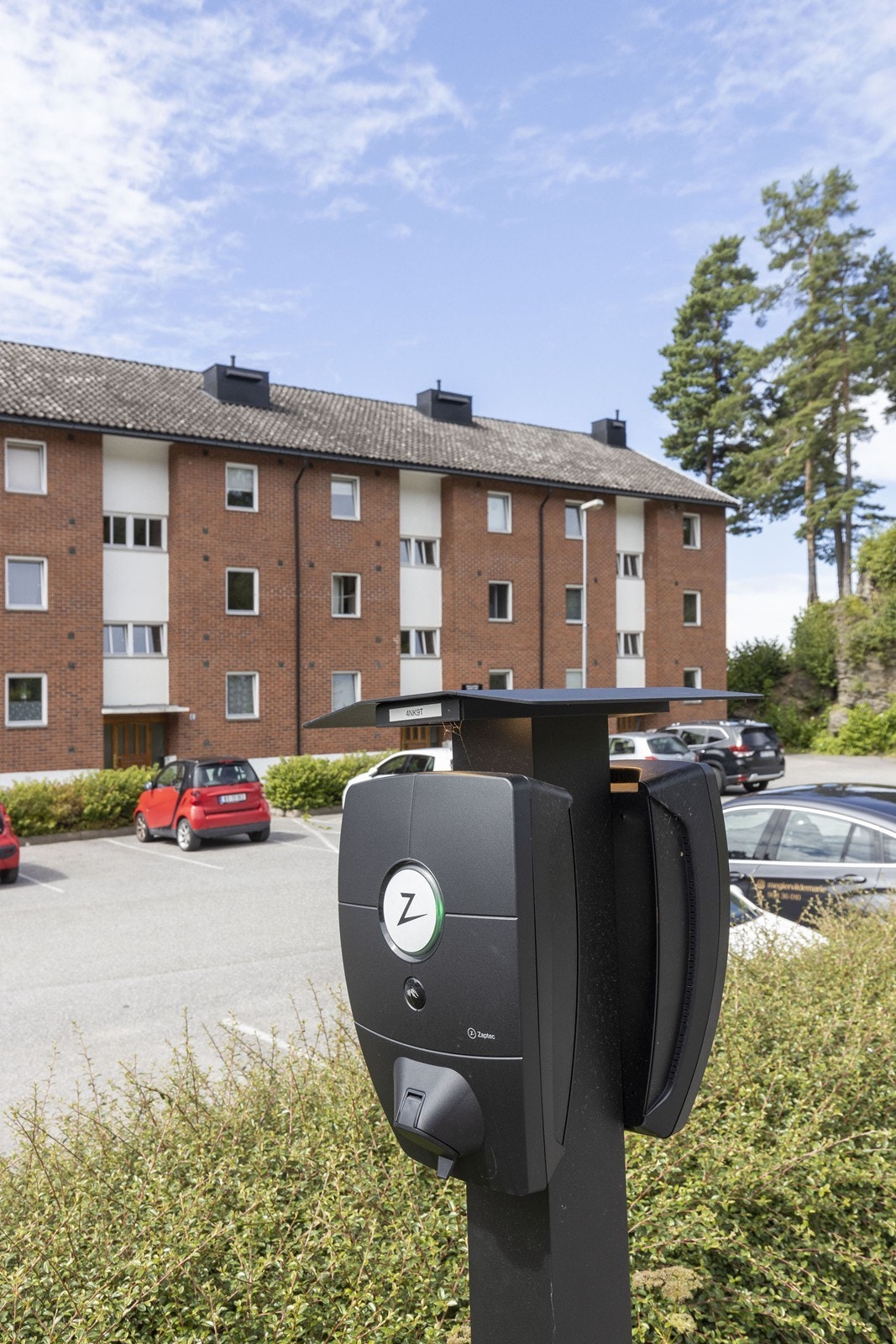 El-billadere til bruk for beboere. Galleribilde