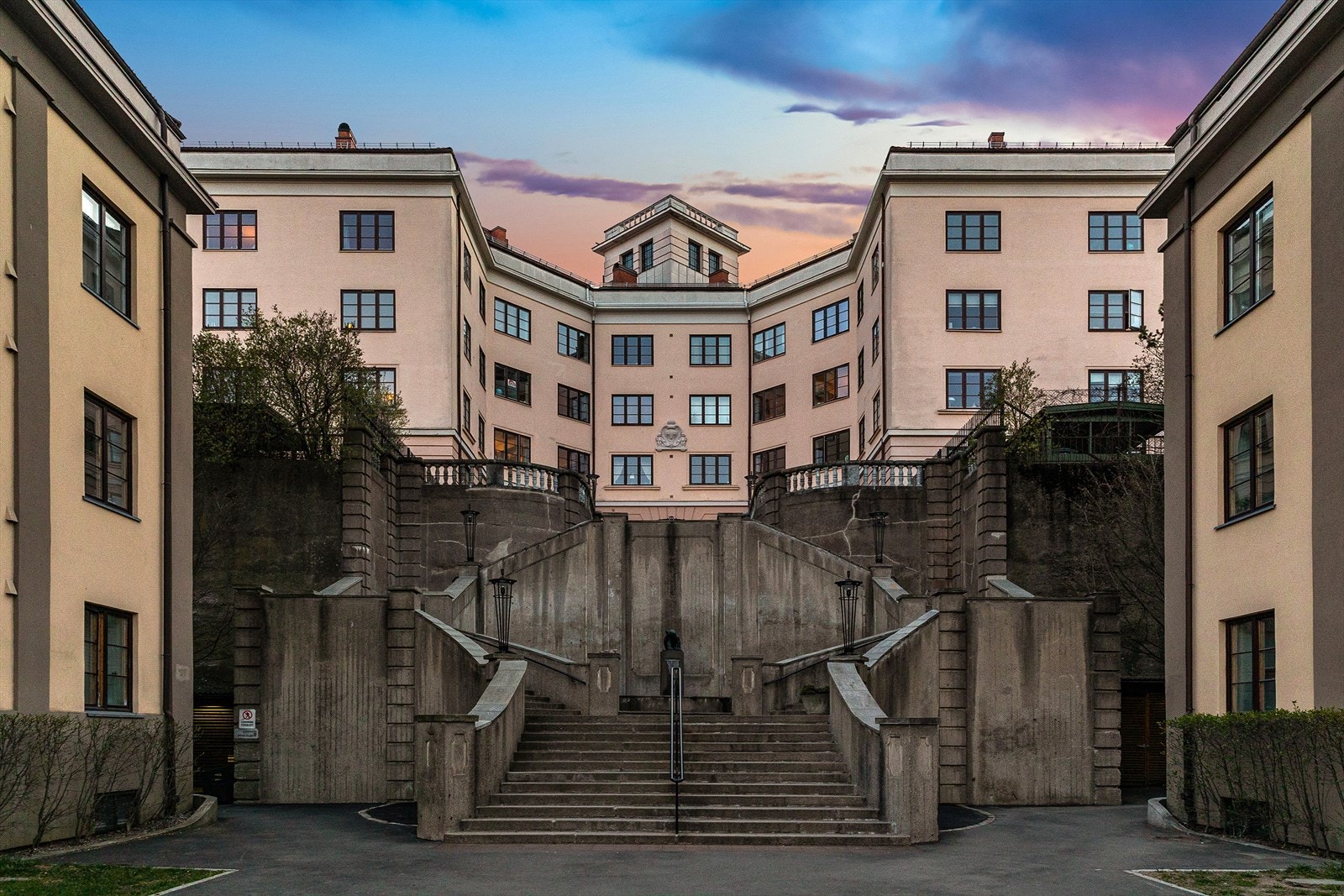 Ulvetrappen som enkelt tar deg til og fra Alexander Kiellandsplass og Waldemar Thranes gate. Galleribilde
