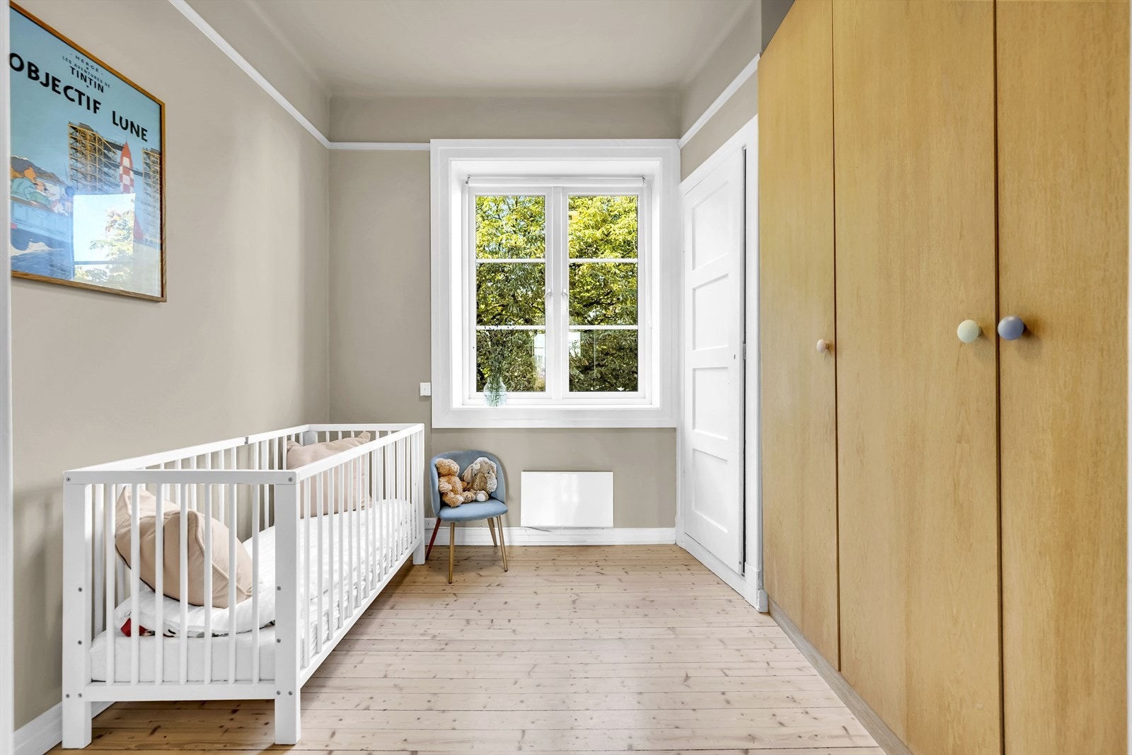 Soverom 2 passer godt som barnerom, gjesterom eller kontor. Galleribilde