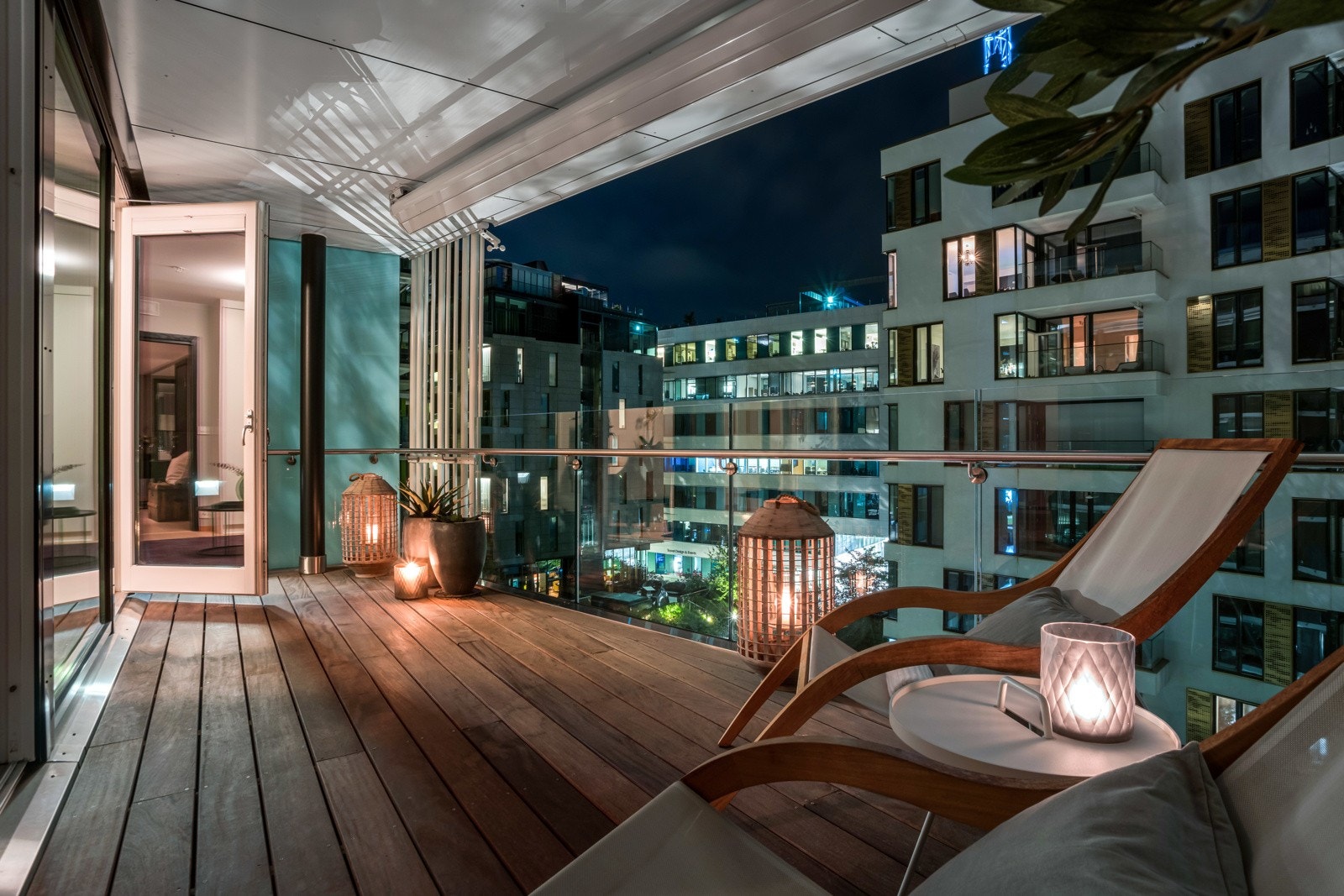 Balkongen er 17 kvm og vender mot syd/sydøst Galleribilde