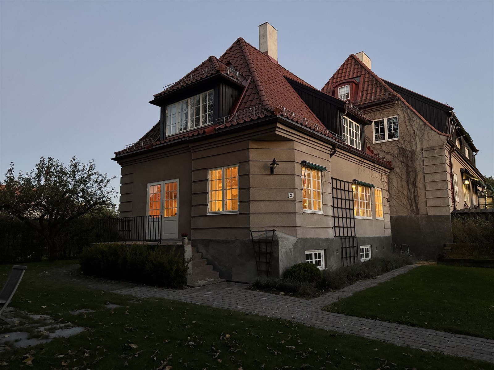 Kveldsstemning. Galleribilde