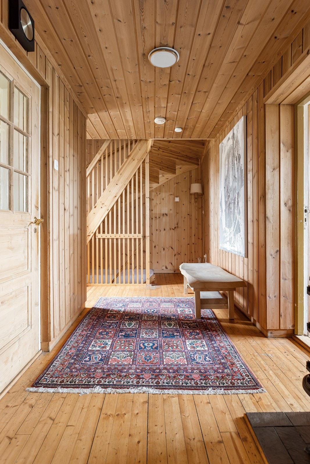 Entréen sett fra suen. Galleribilde