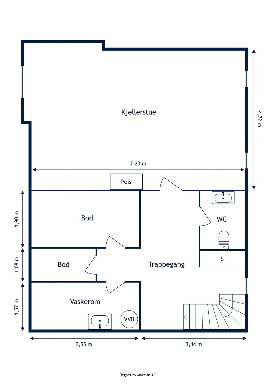 Tiurveien 2 - Kjeller - 2D Floor Plan.jpg Galleribilde