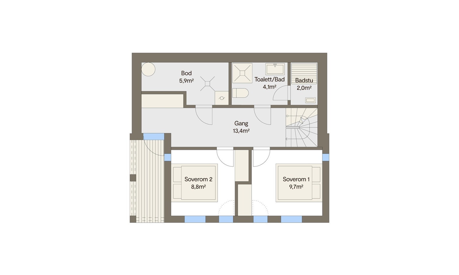 Plantegning sokkeletg. Vy14UH med inngang i sokkel Galleribilde