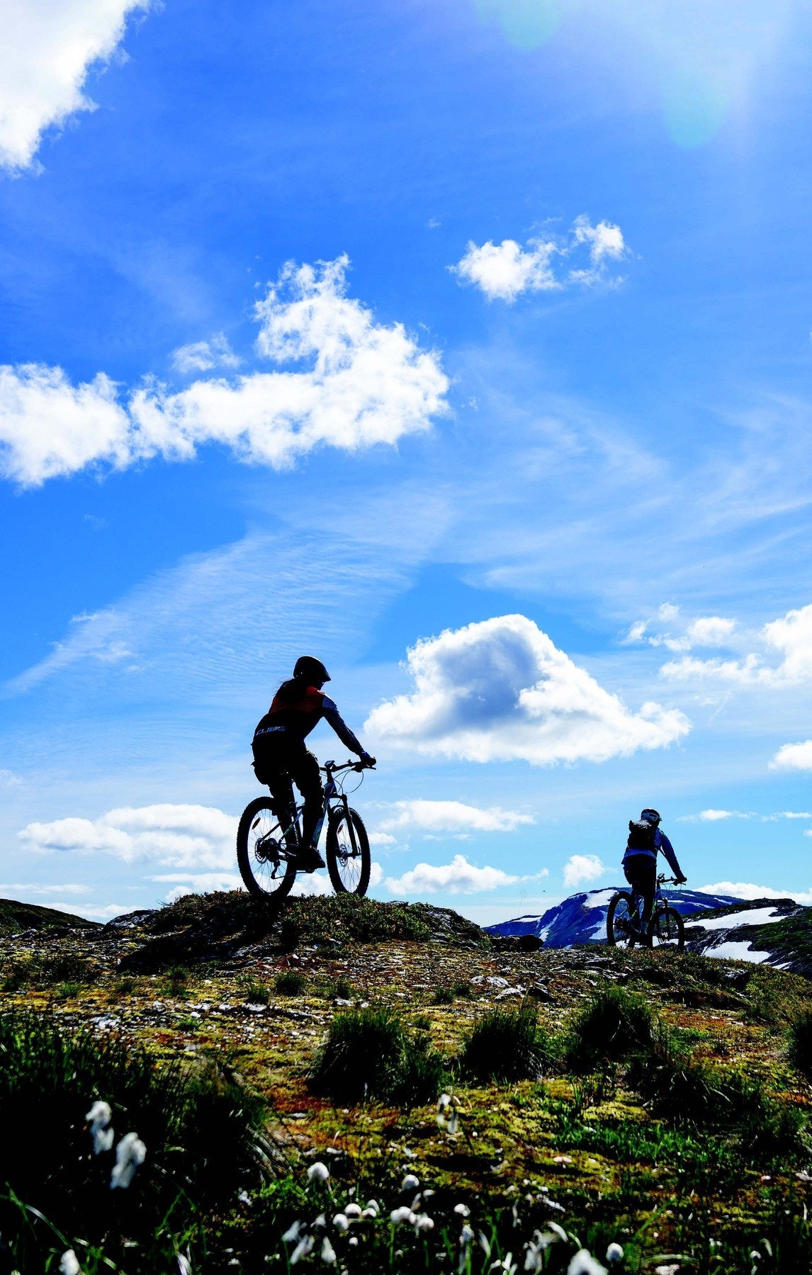 Området er flott til turer året rundt Galleribilde