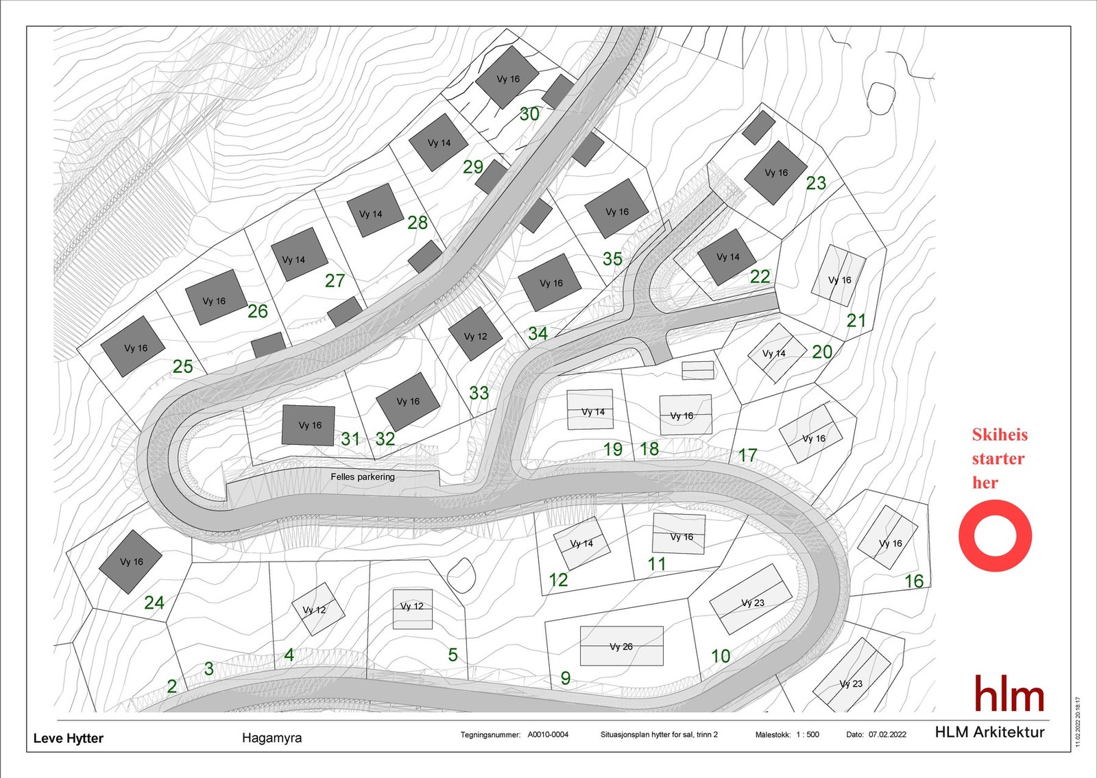 Situasjonskart Hagamyra Galleribilde