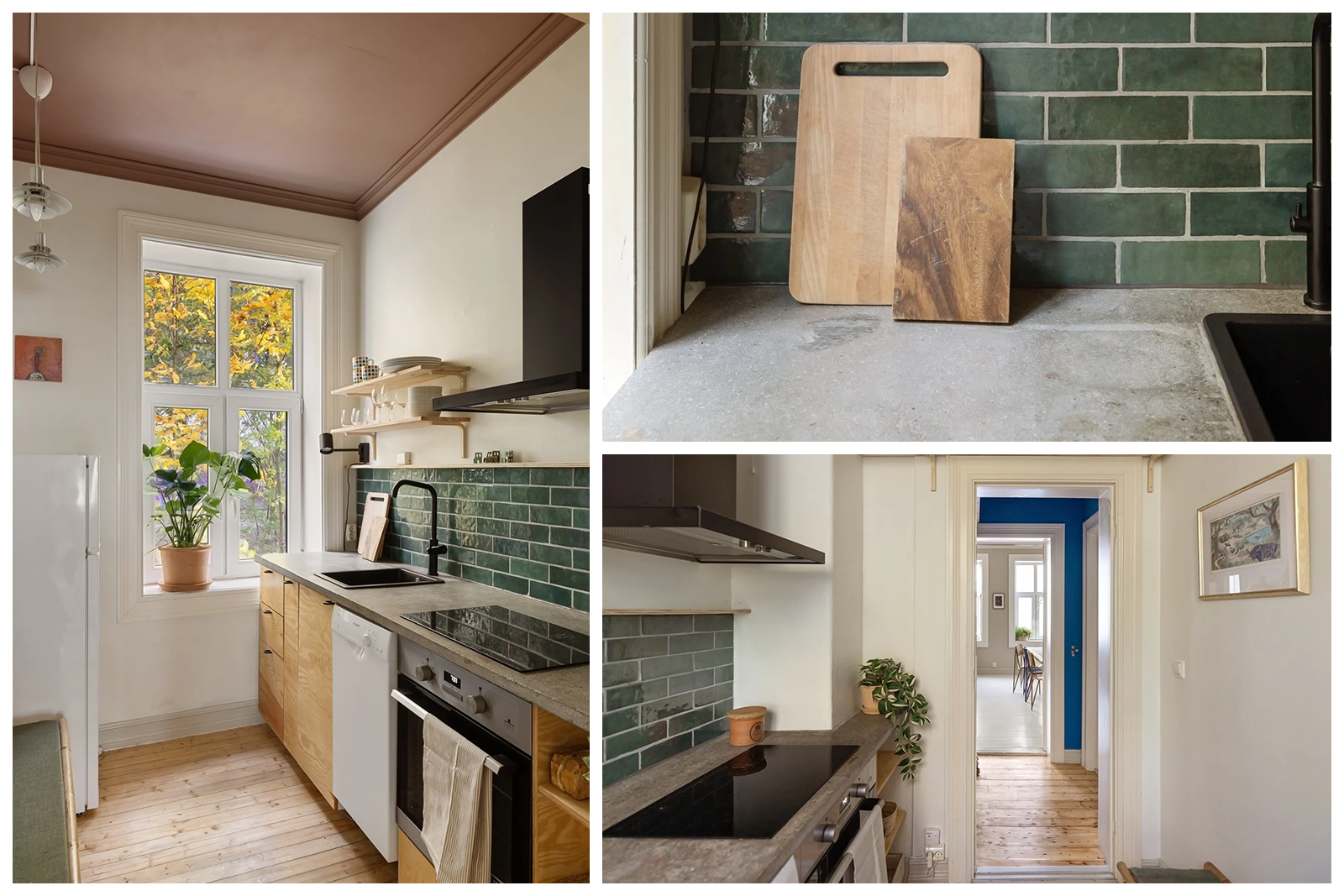 Dette er en utrolig sjarmerende 2-roms leilighet i klassisk bygård med arealsmart planløsning Galleribilde