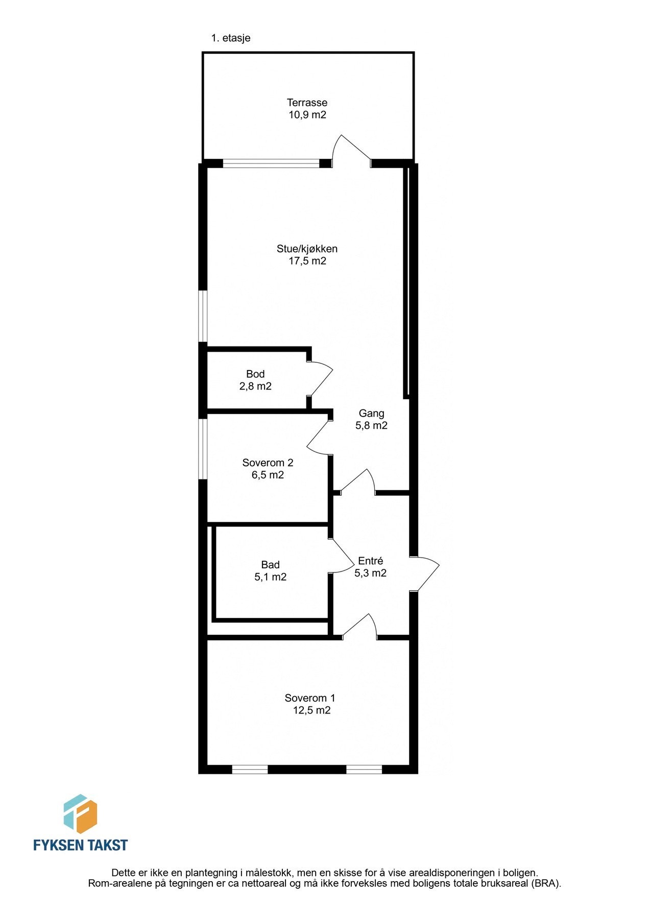 Planskisse. Galleribilde