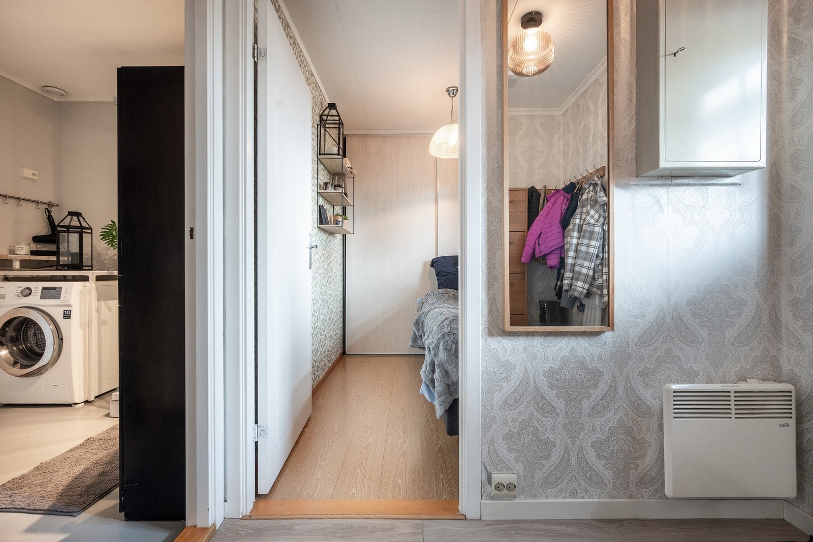 Soverommet og malt og skyvedørsgarderobe er fjernet. Galleribilde