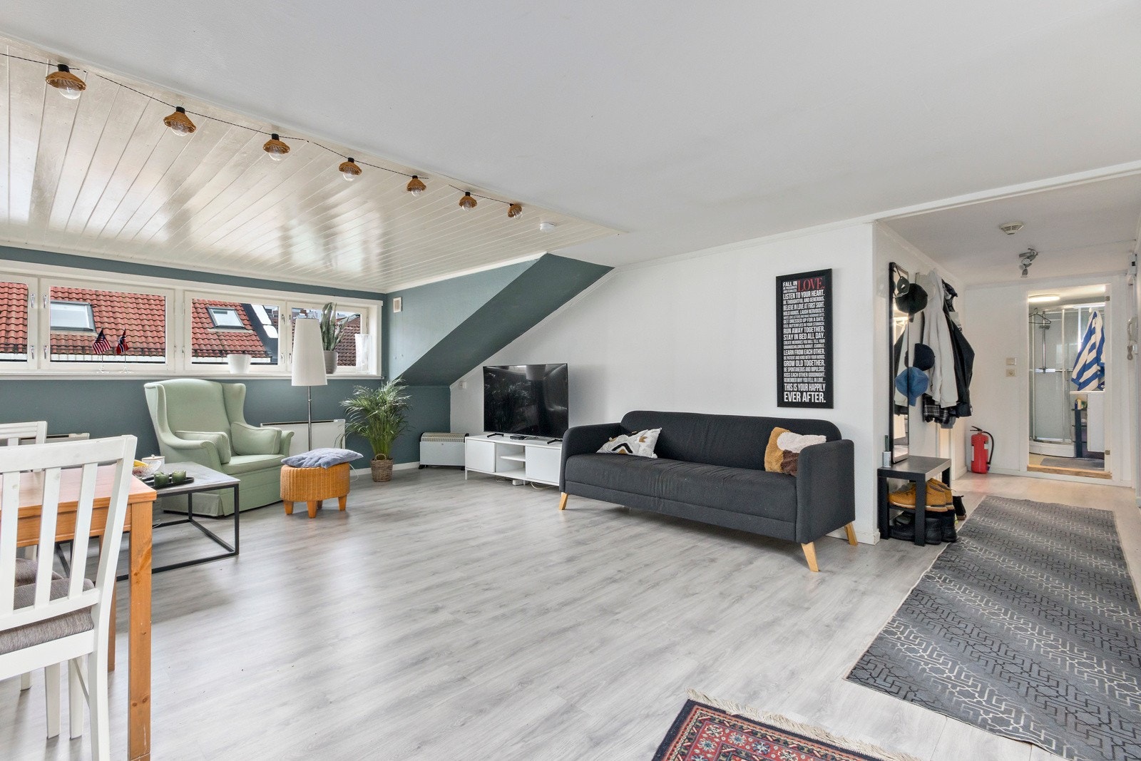 Bilde fra en av leilighetene. Galleribilde