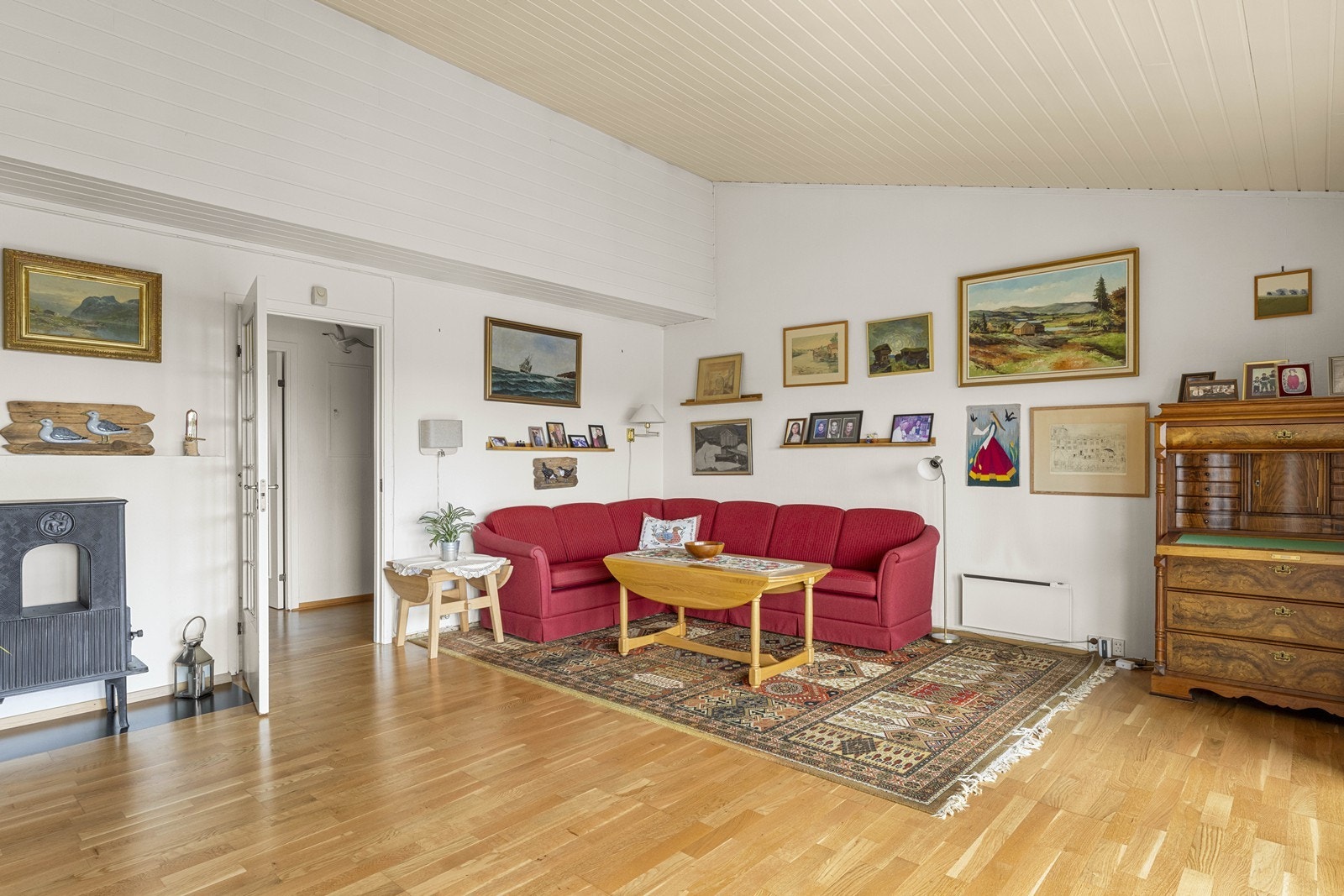 Vedovn i stuedel Galleribilde
