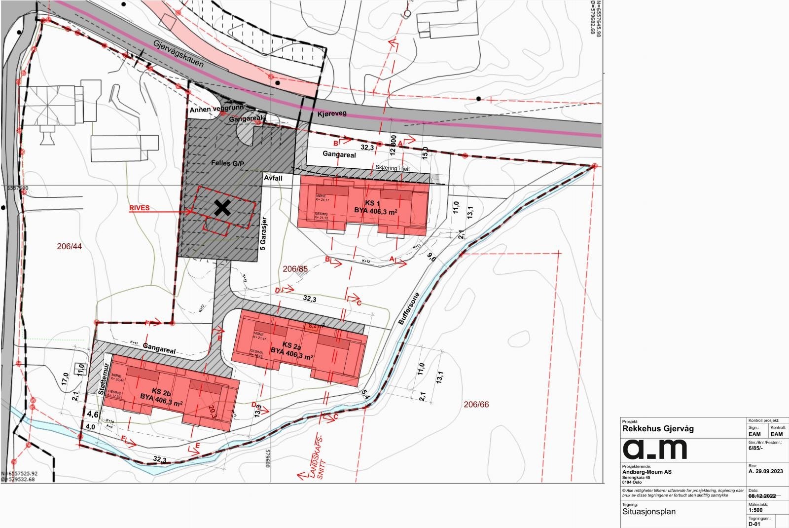 Situasjonsplan. Galleribilde