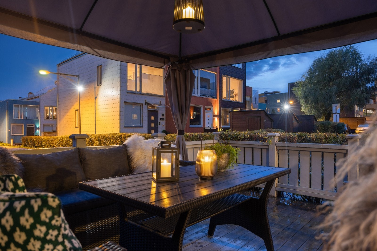 Fine uteområder Galleribilde